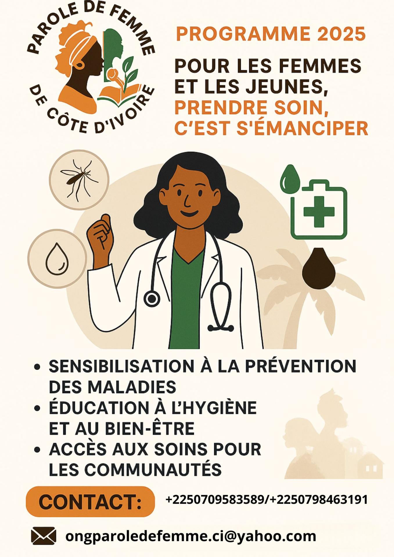 Flyer deongparoledefemme