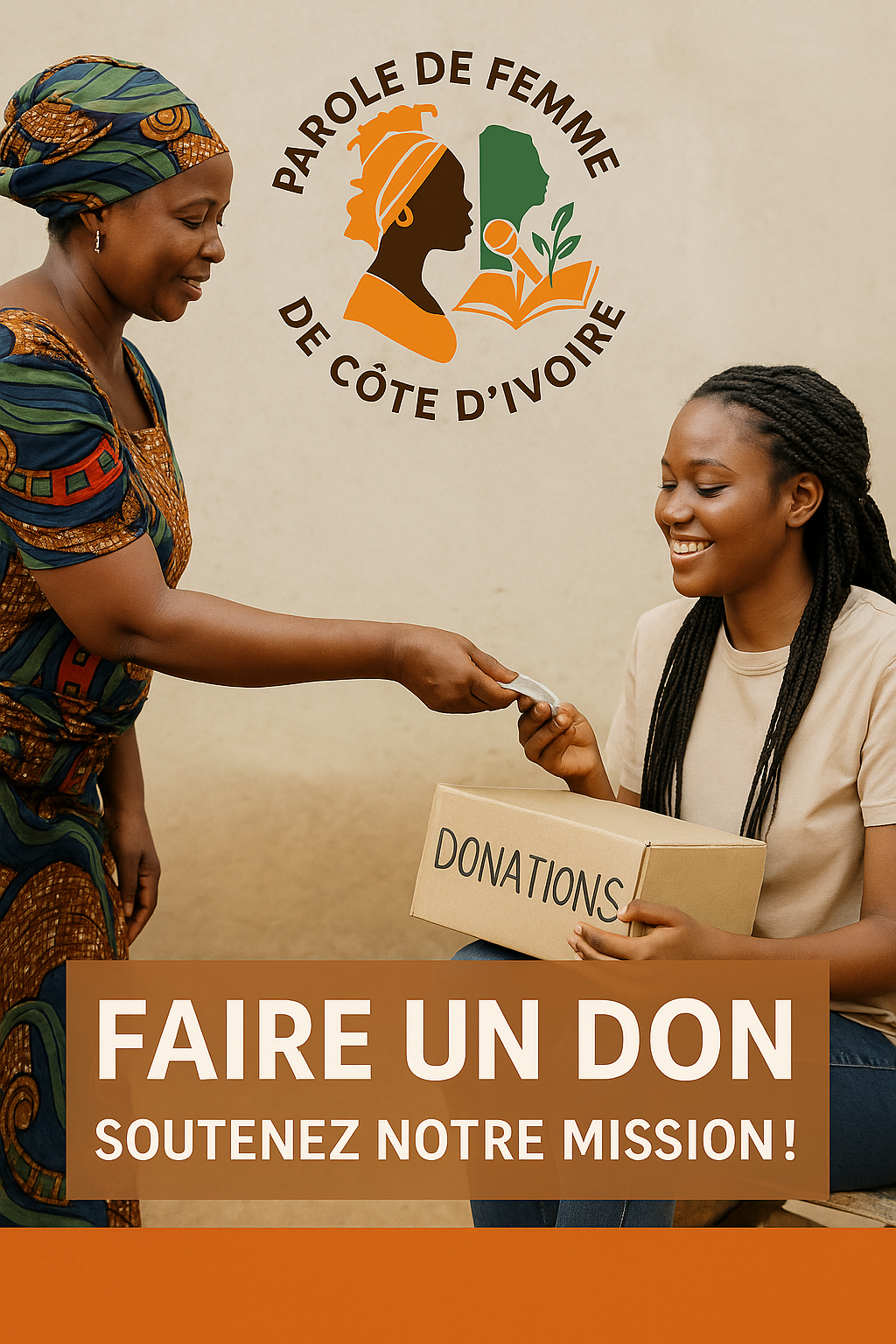 Flyer faire un don