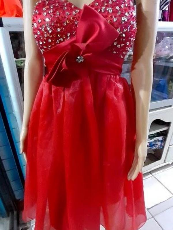 Robe de soiree rouge